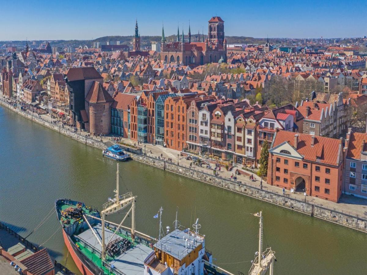 Apartament Kameralny Przy Ulicy Dlugiej Danzica Esterno foto